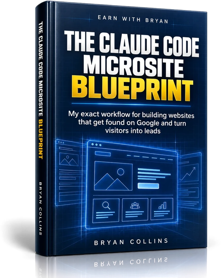 The Claude Code Microsite Blueprint by Bryan Collins