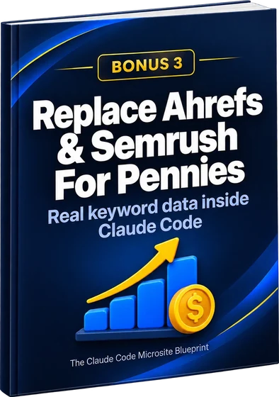 Bonus 3: Replace Ahrefs & Semrush For Pennies